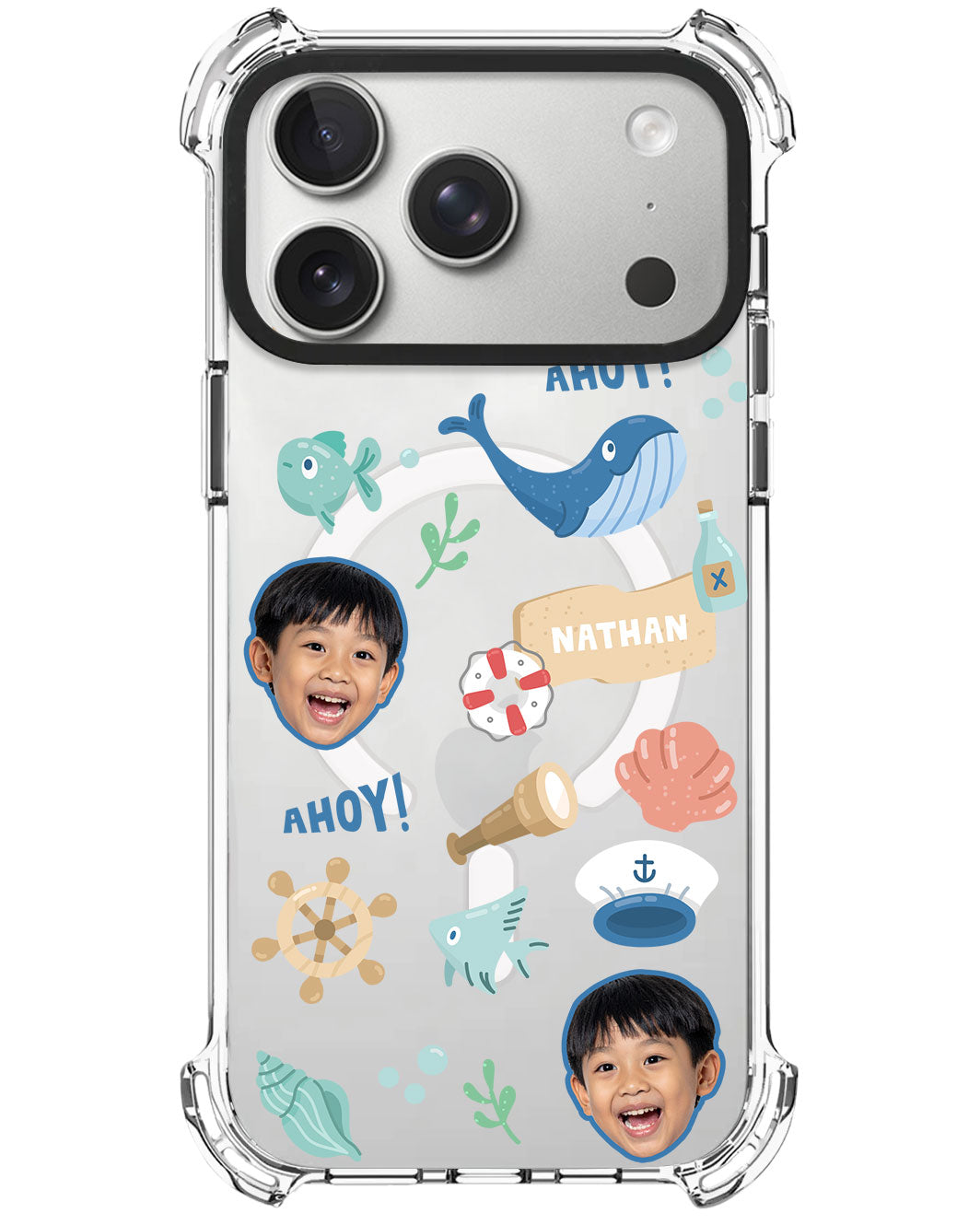iPhone Rearguard UltimateX - Face Grid Sailor
