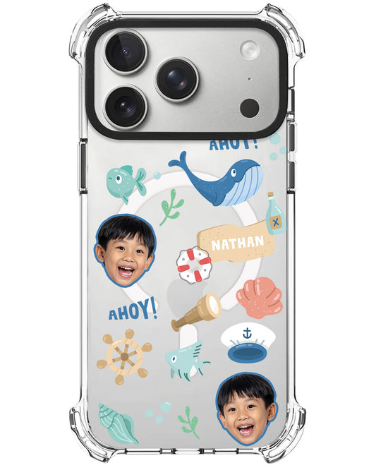 iPhone Rearguard UltimateX - Face Grid Sailor