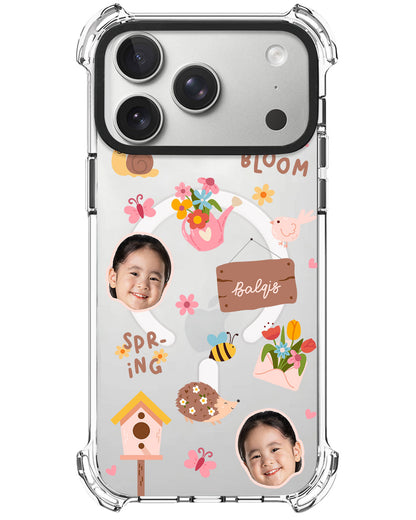 iPhone Rearguard UltimateX - Face Grid Spring bloom