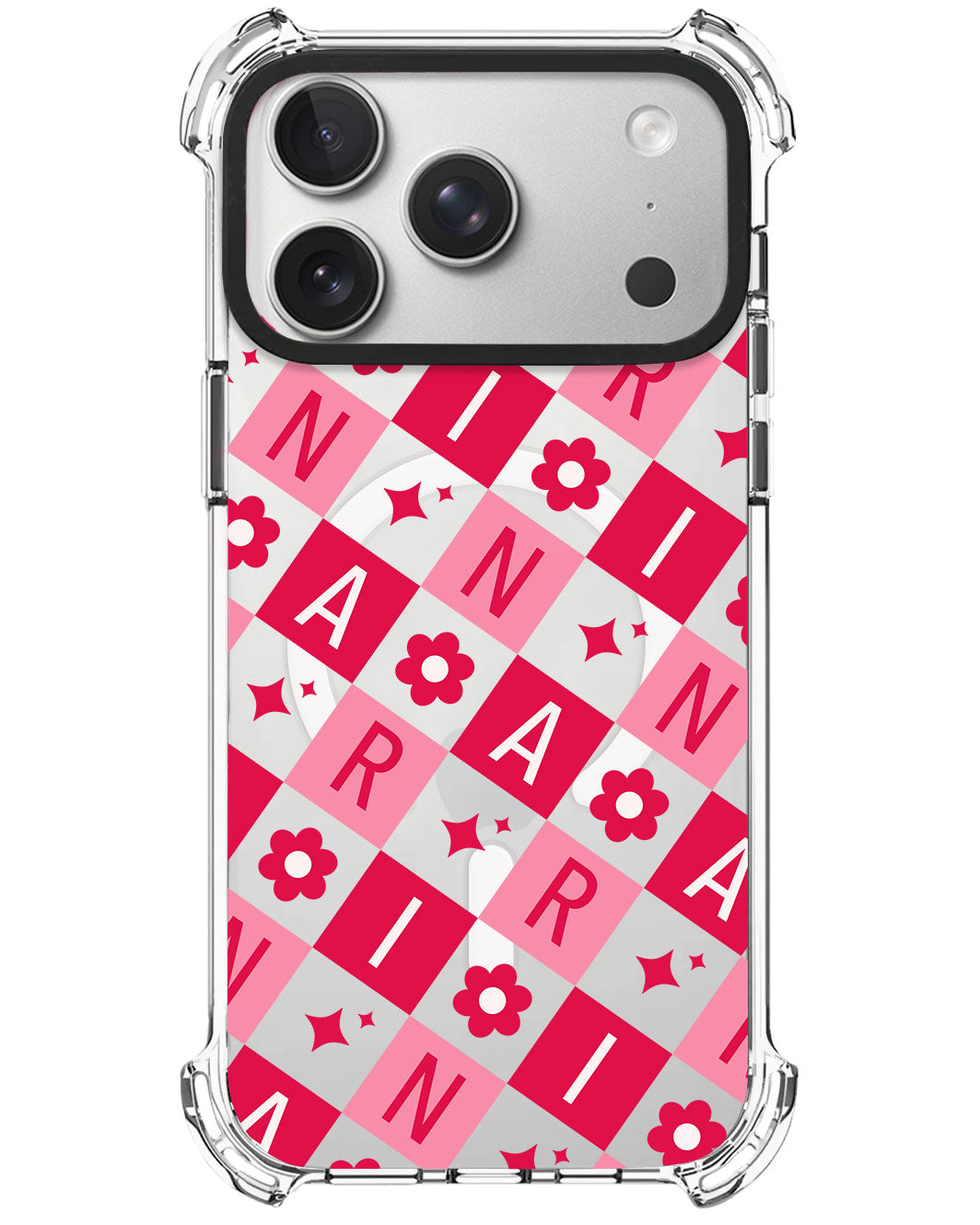 iPhone Rearguard UltimateX - CUSTOM MONOGRAM 3.0 Flower Grid 1.0