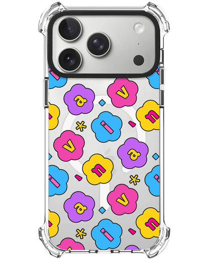 iPhone Rearguard UltimateX - CUSTOM MONOGRAM 3.0 Flower Petals 4.0