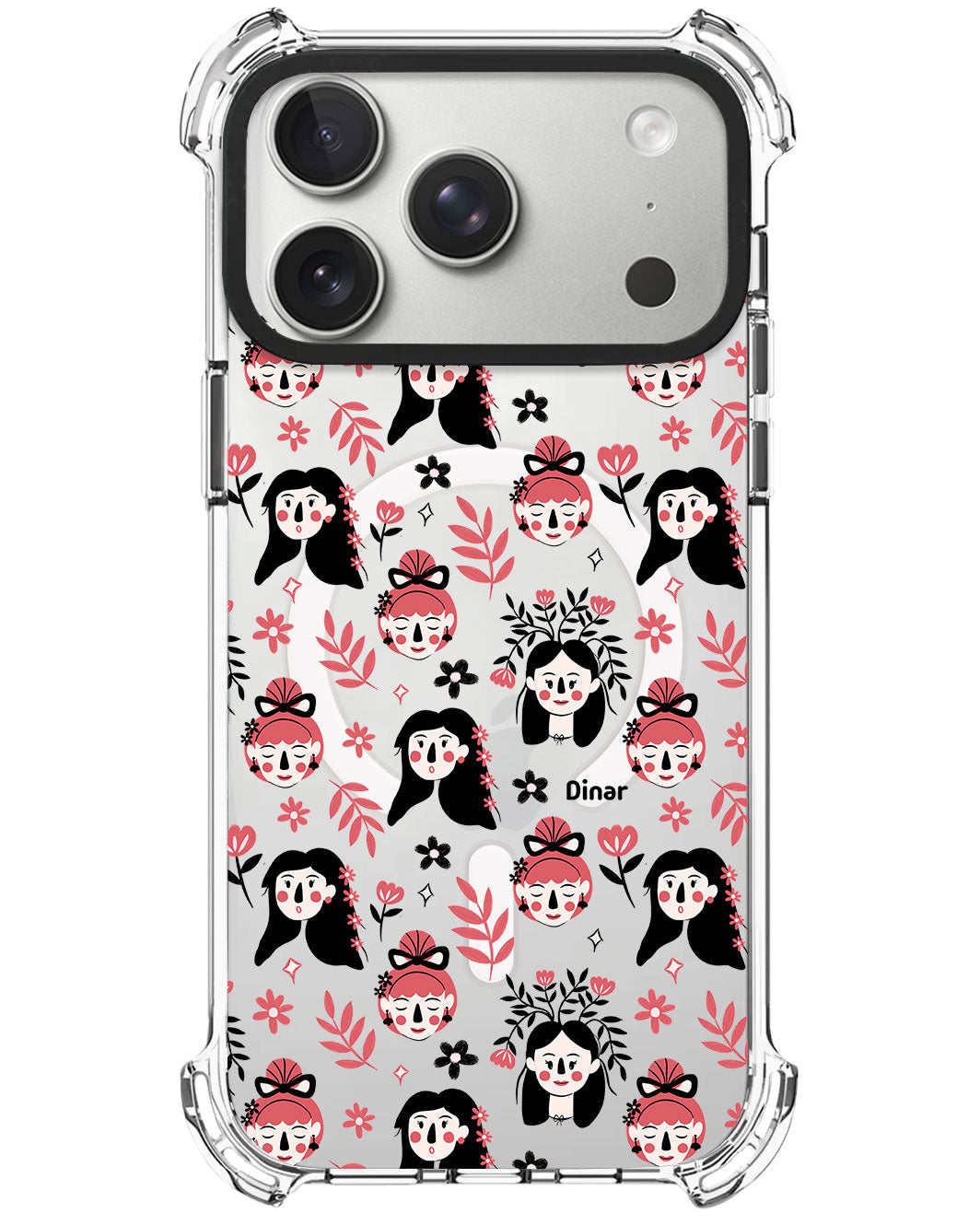 iPhone Rearguard UltimateX - Flowery Faces