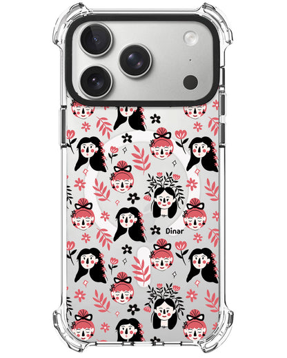 iPhone Rearguard UltimateX - Flowery Faces