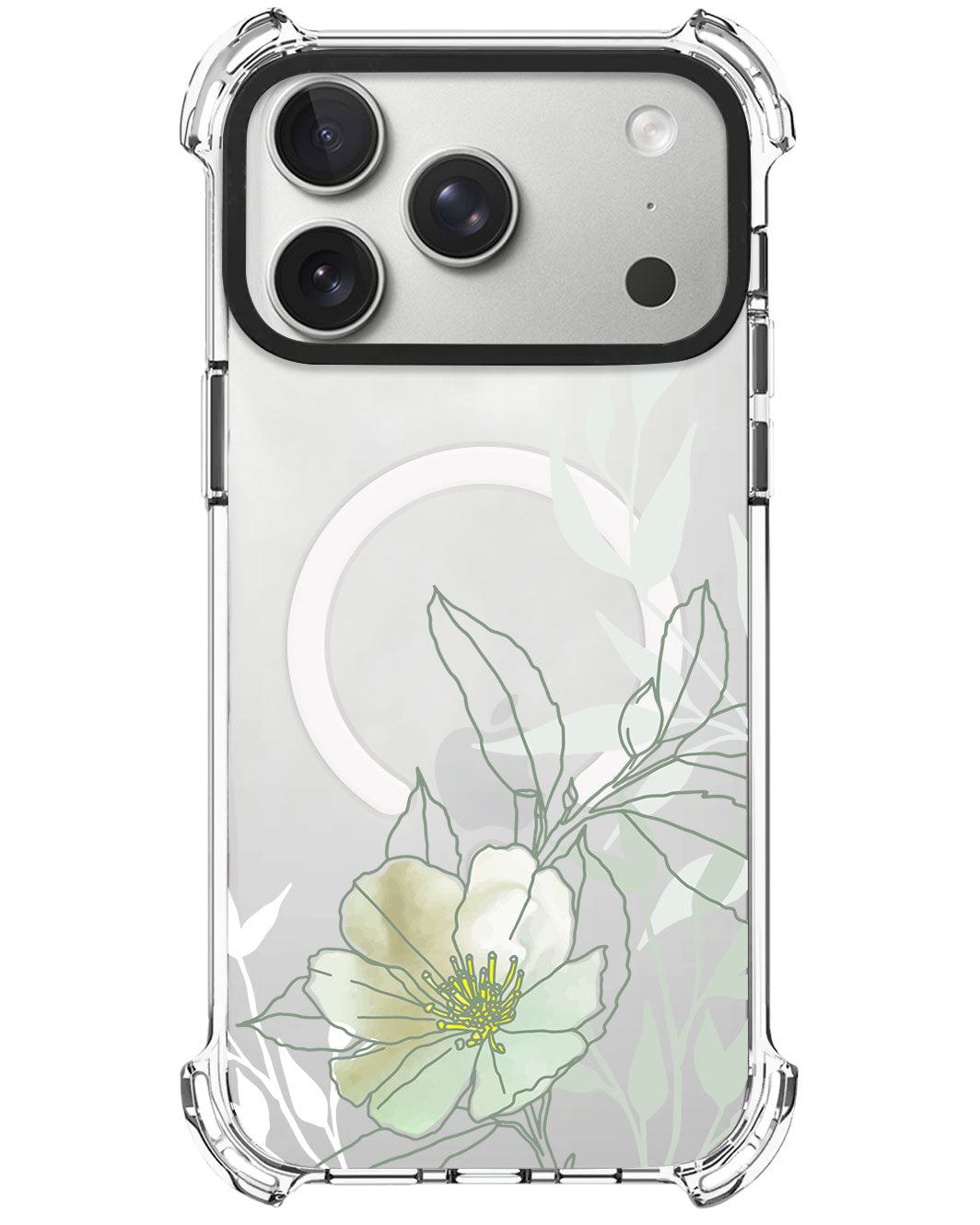 iPhone Rearguard UltimateX - Greenmint Lily