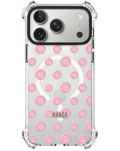 iPhone Rearguard UltimateX - Pink Buttons