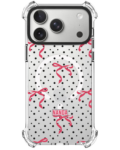 iPhone Rearguard UltimateX - Red Bows