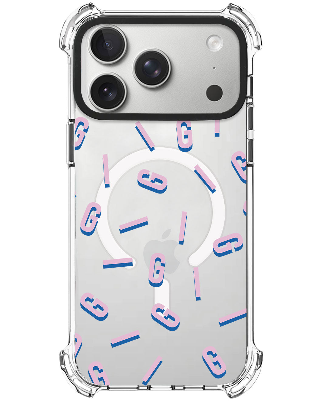 iPhone Rearguard UltimateX - CUSTOM MONOGRAM 1.0 Cotton Candy