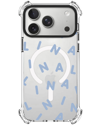 iPhone Rearguard UltimateX - CUSTOM MONOGRAM 2.0 Blue