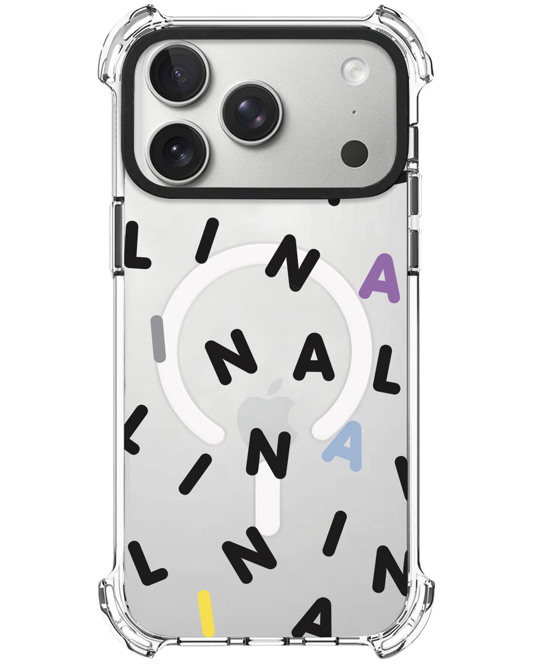 iPhone Rearguard UltimateX - CUSTOM MONOGRAM 2.0 Black