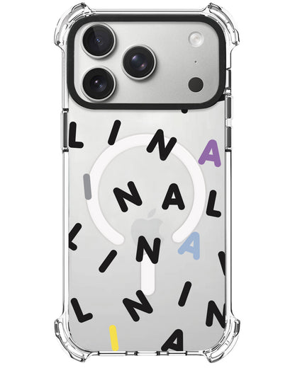 iPhone Rearguard UltimateX - CUSTOM MONOGRAM 2.0 Black