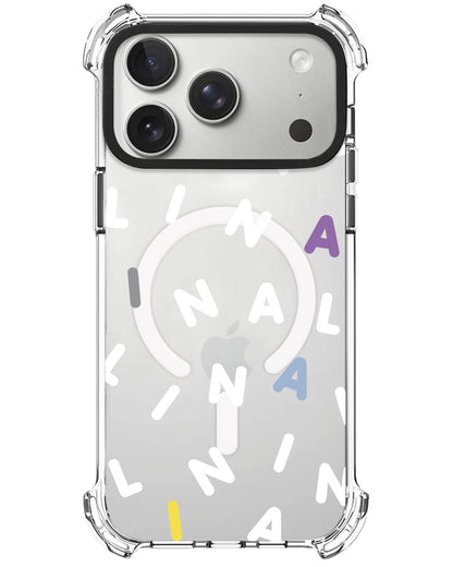 iPhone Rearguard UltimateX - CUSTOM MONOGRAM 2.0 White