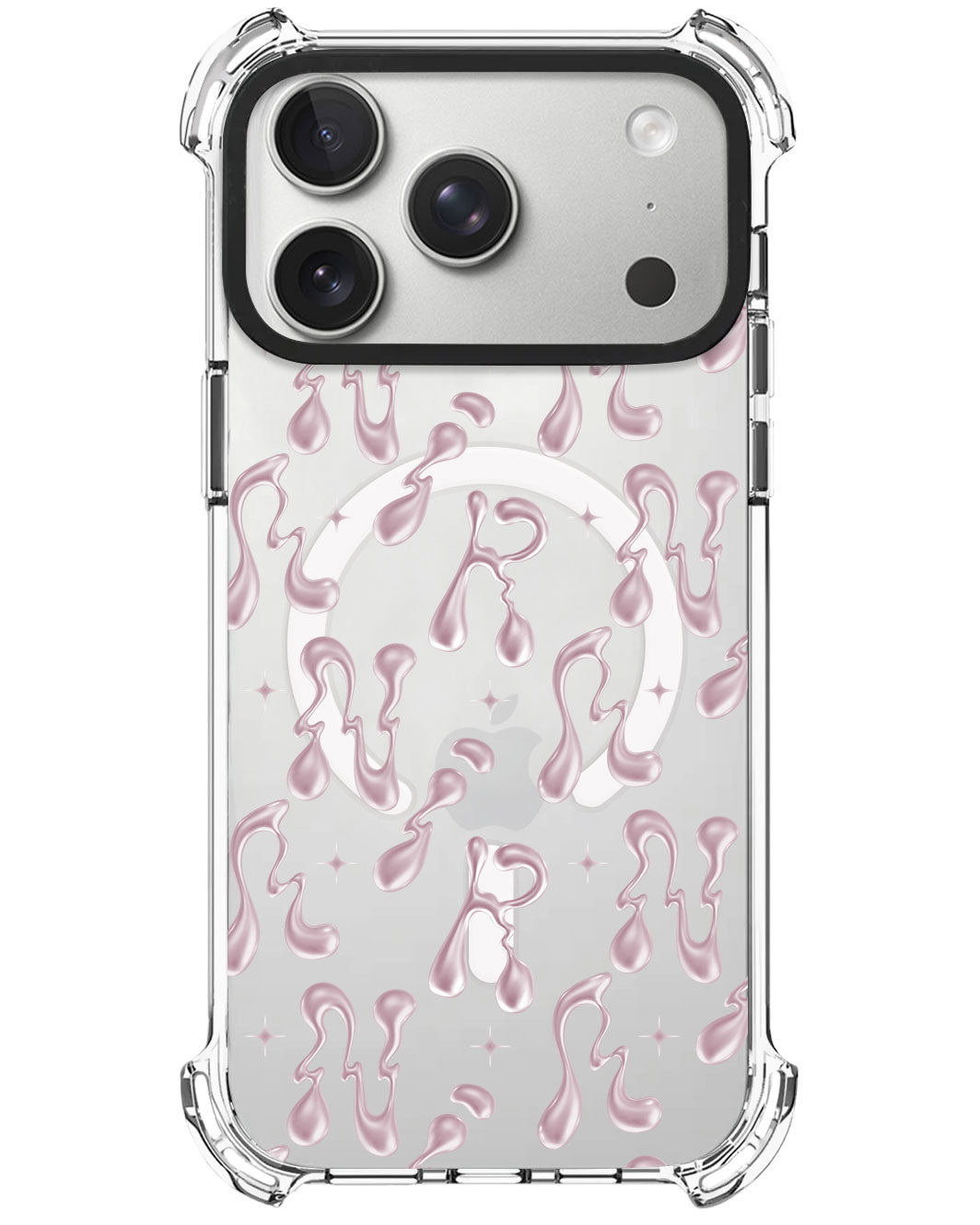 iPhone Rearguard UltimateX - Pink Chrome Monogram 2.0