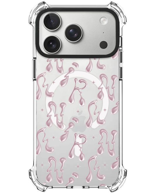 iPhone Ultimate Model-X - Pink Chrome Monogram 2.0