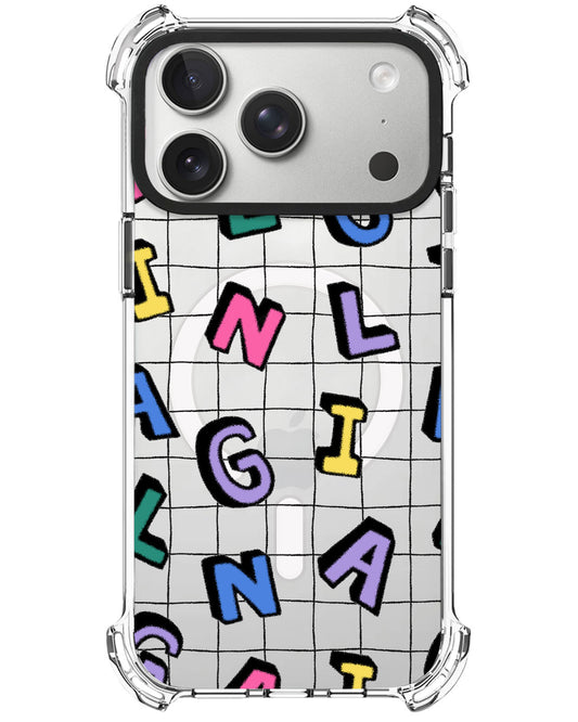 iPhone Ultimate Model-X - CUSTOM MONOGRAM 3.0 Playful 2.0