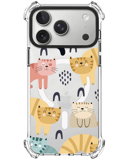 iPhone Rearguard UltimateX - Rainbow Meow