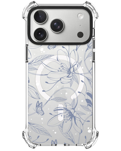 iPhone Rearguard UltimateX - Sketchy Flower & Butterfly 2.0