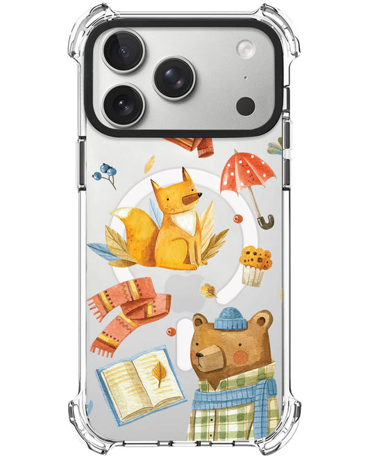iPhone Ultimate Model-X - Bear & Fox