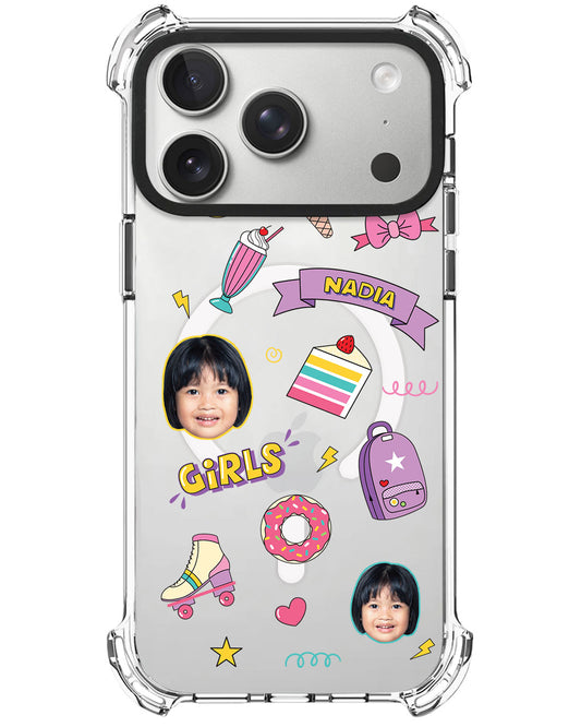iPhone Ultimate Model-X - Face Grid Comic