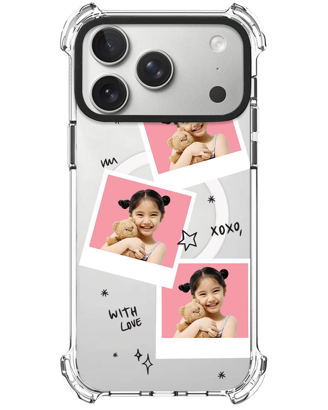 iPhone Rearguard UltimateX - Face Grid White Polaroid