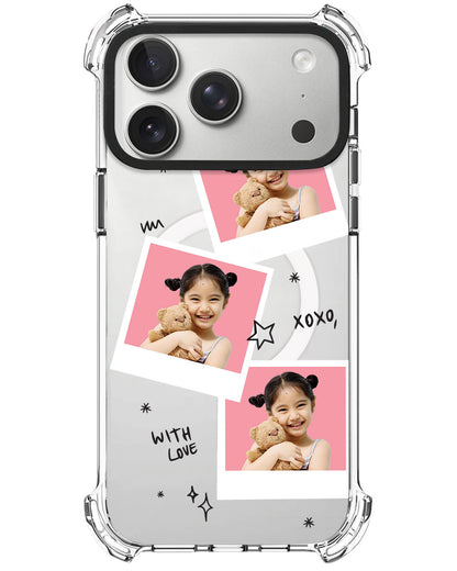 iPhone Rearguard UltimateX - Face Grid White Polaroid