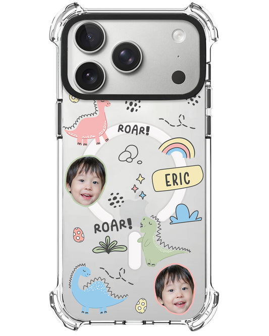 iPhone Ultimate Model-X - Face Grid Dino