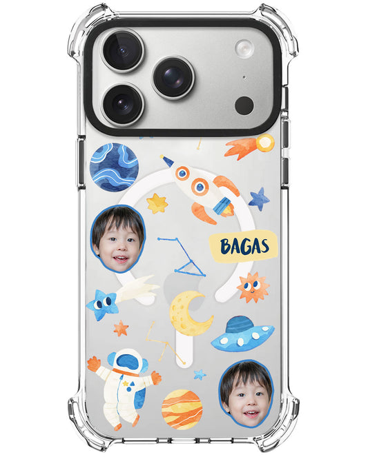 iPhone Ultimate Model-X - Face Grid Astronaut