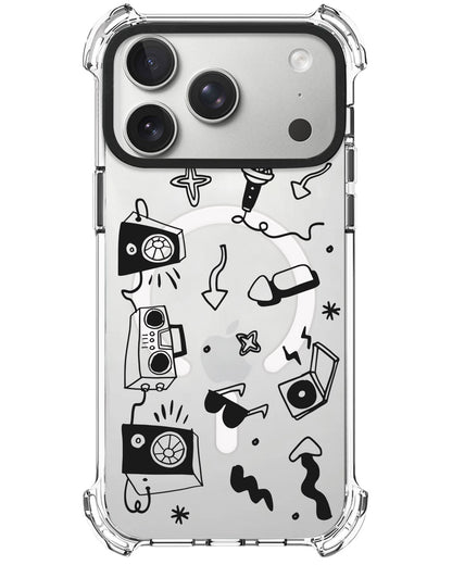 iPhone Rearguard UltimateX - Rock n Roll Black