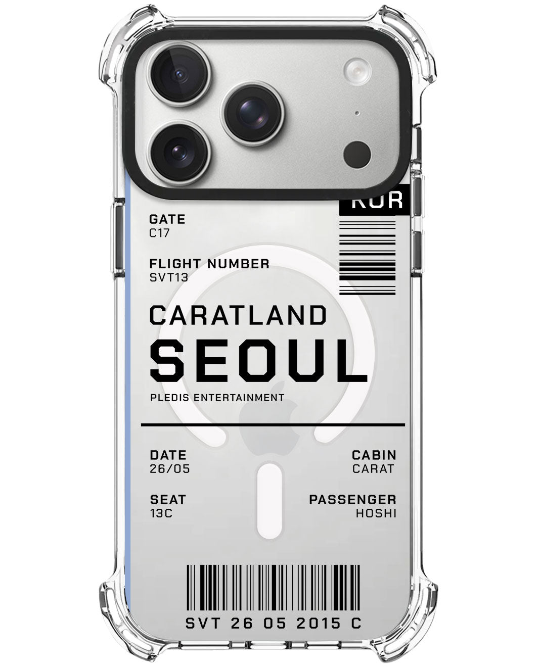 iPhone Rearguard UltimateX - Seventeen Caratland Ticket