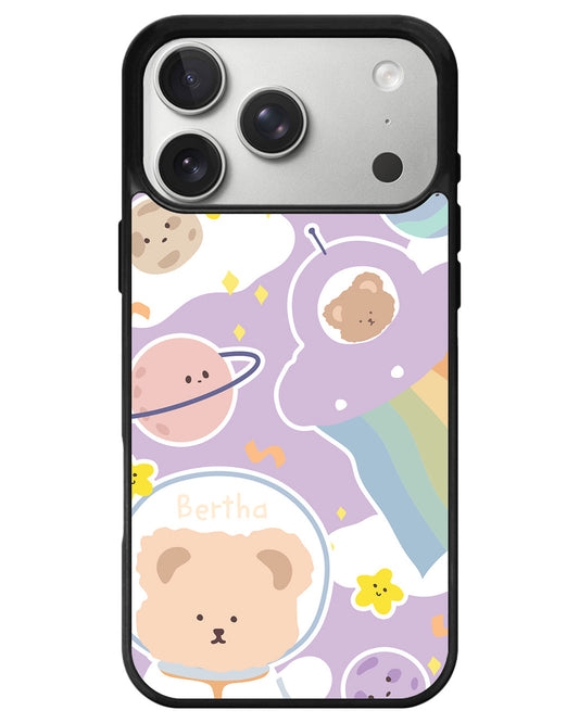 iPhone Avant-Gloss Grip Case - Astro Bear