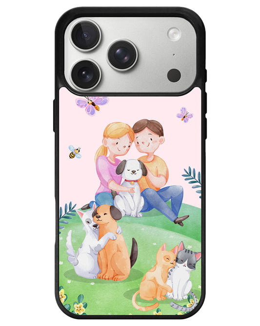 iPhone Avant-Gloss Grip Case - Adorable Animals