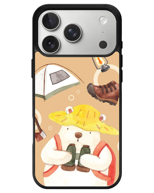 iPhone Avant-Gloss Grip Case - Adventure of Bear