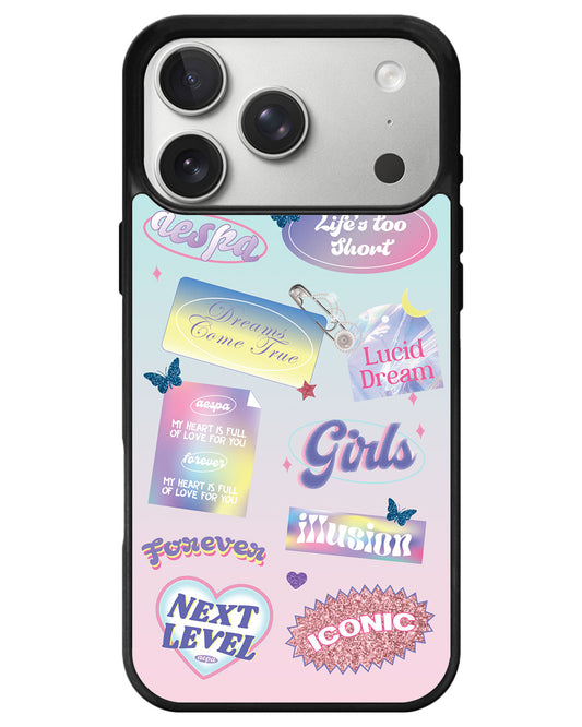 iPhone Avant-Gloss Grip Case - Aespa Girls Pack