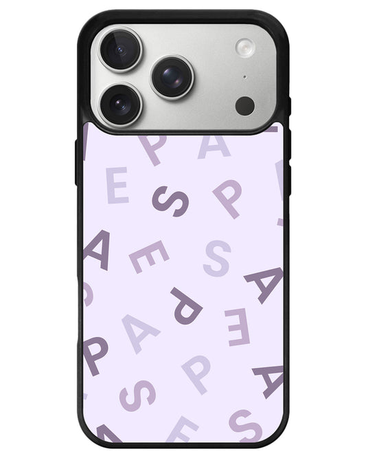 iPhone Avant-Gloss Grip Case - Aespa Monogram