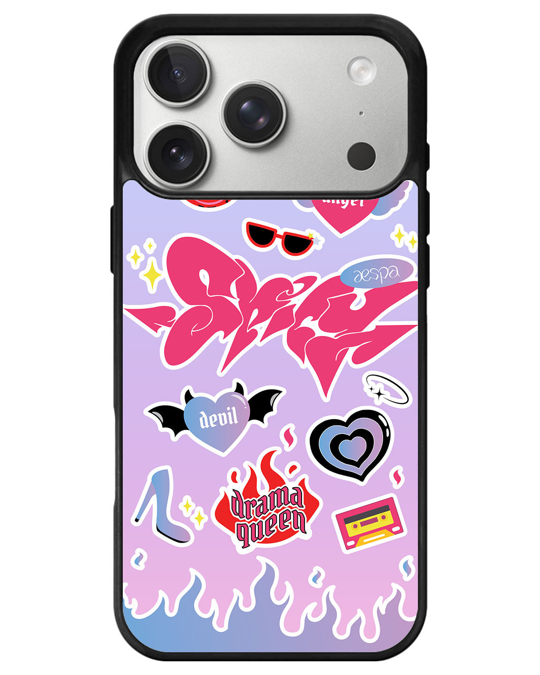 iPhone Avant-Gloss Grip Case - Aespa Spicy