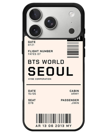 iPhone Avant-Gloss Grip Case - BTS World Ticket