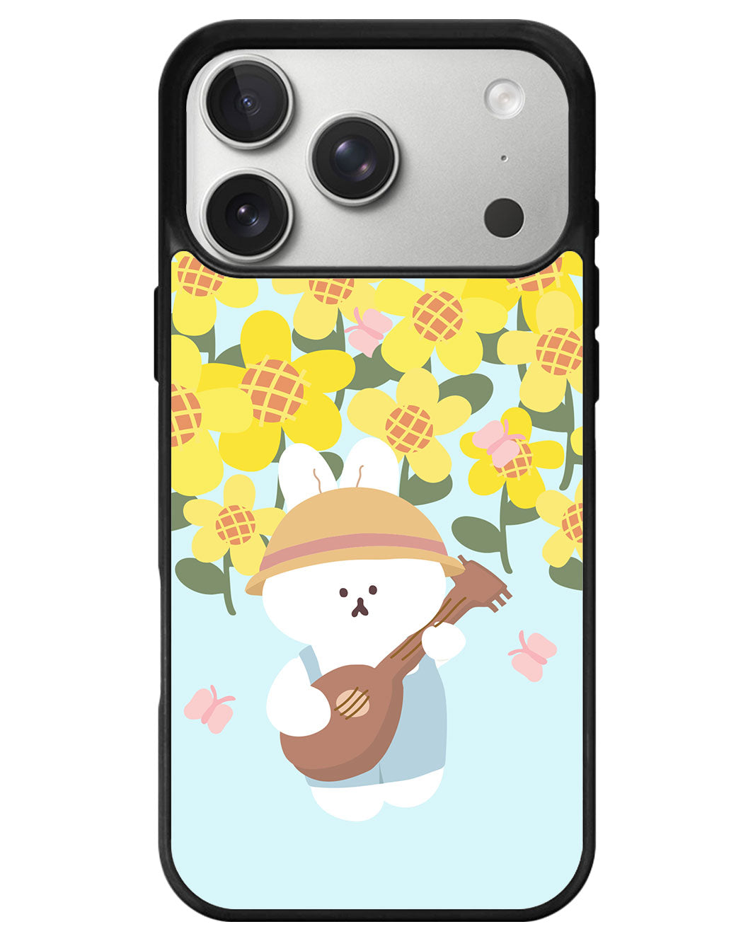 iPhone Avant-Gloss Grip Case - Bunny Ukulele