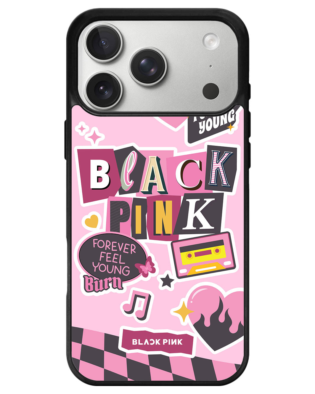 iPhone Avant-Gloss Grip Case - Blackpink Forever Young