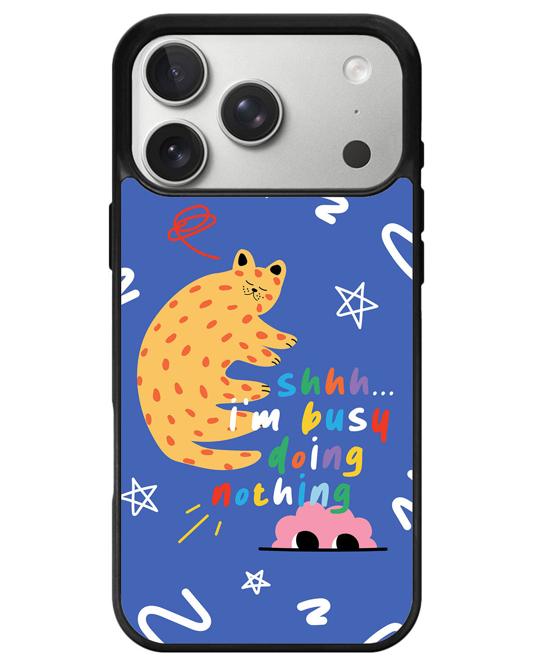 iPhone Avant-Gloss Grip Case - Busy Doing Nothing