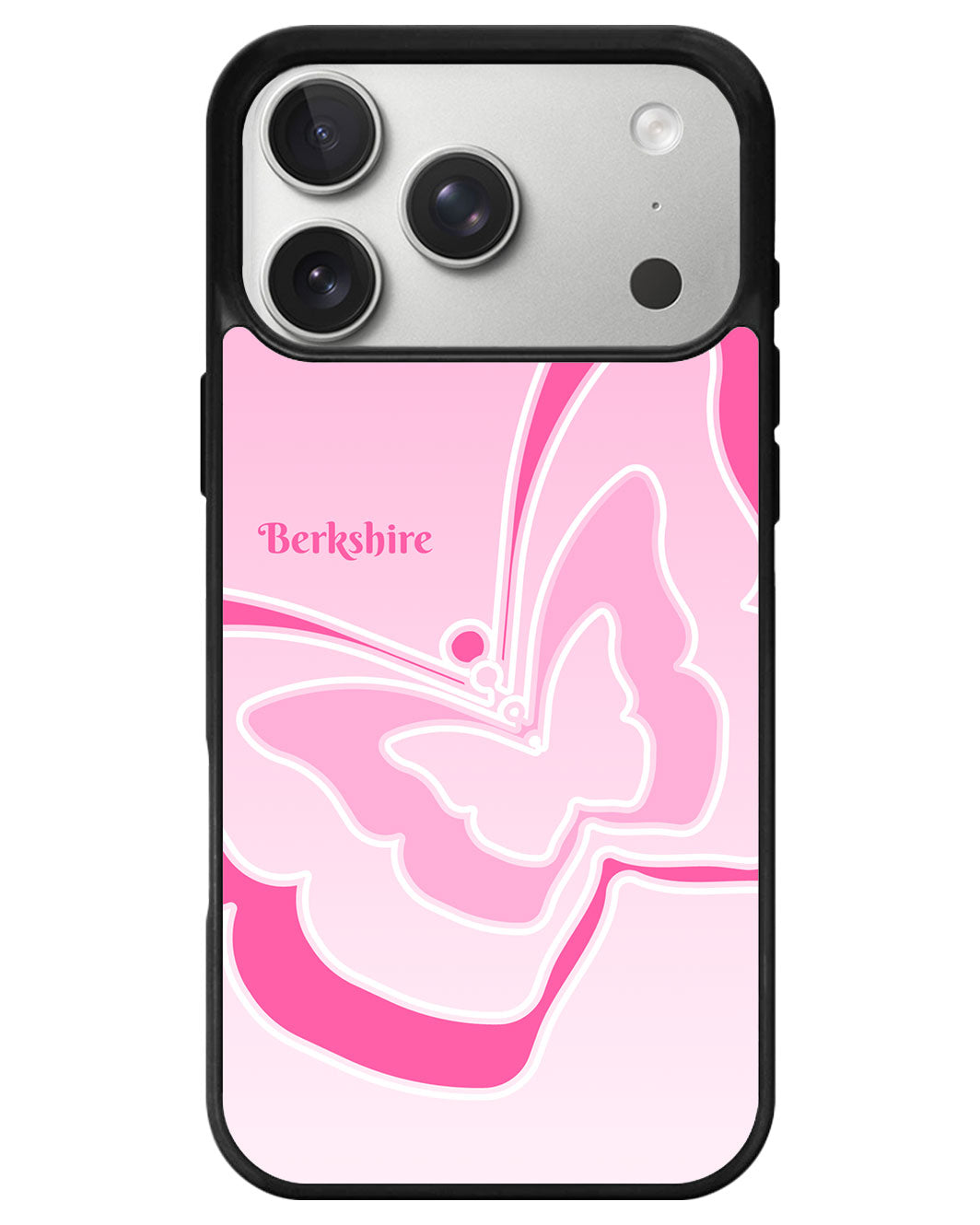 iPhone Avant-Gloss Grip Case - Butterfly Mirror 1.0