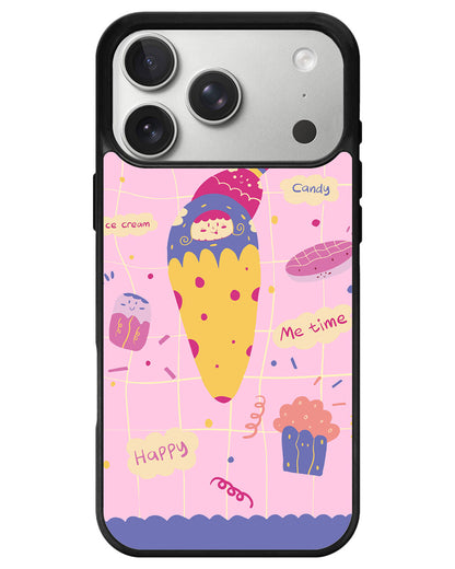 iPhone Avant-Gloss Grip Case - Candy Doodle