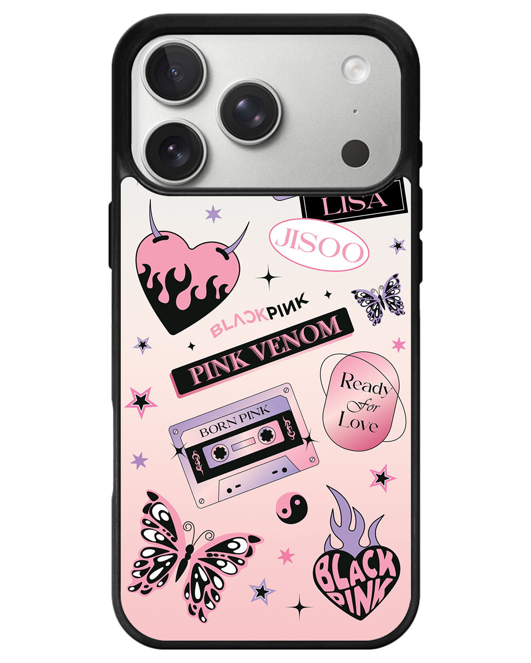 iPhone Avant-Gloss Grip Case - Blackpink Born Pink