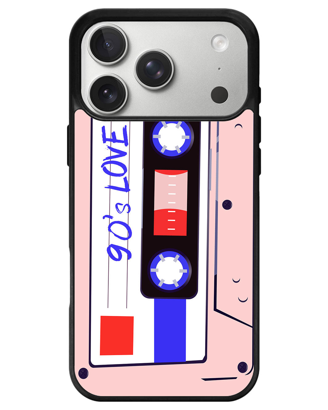 iPhone Avant-Gloss Grip Case - 90's Cassette