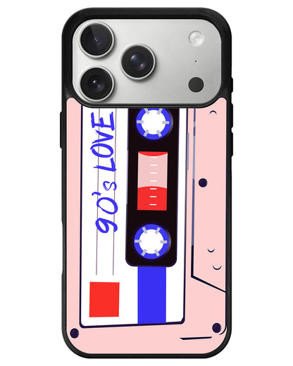 iPhone Avant-Gloss Grip Case - 90's Cassette