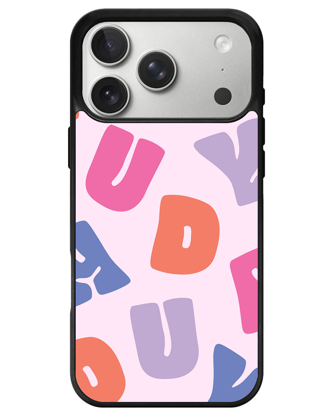 iPhone Avant-Gloss Grip Case - Chubby Monogram