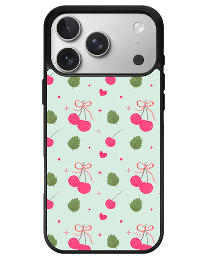 iPhone Avant-Gloss Grip Case - Coquette Cherry