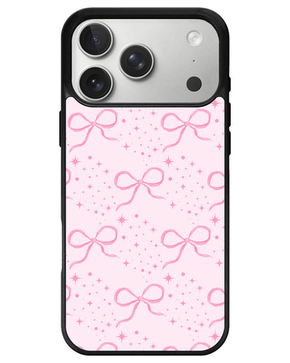 iPhone Avant-Gloss Grip Case - Coquette Glittery Bow