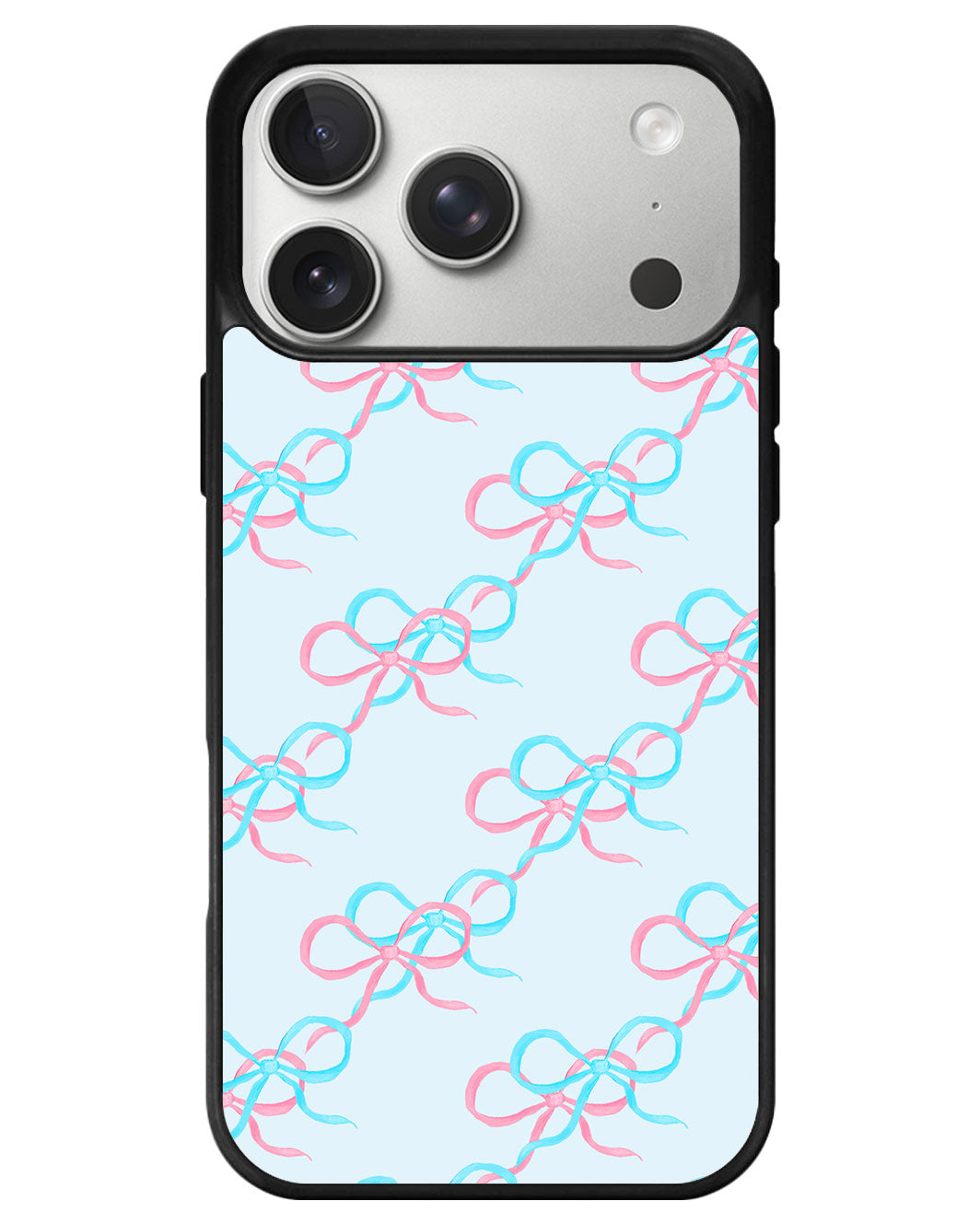 iPhone Avant-Gloss Grip Case - Coquette Overlap Bow