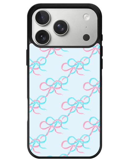 iPhone Avant-Gloss Grip Case - Coquette Overlap Bow