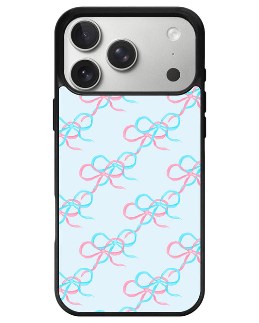 iPhone Avant-Gloss Grip Case - Coquette Overlap Bow