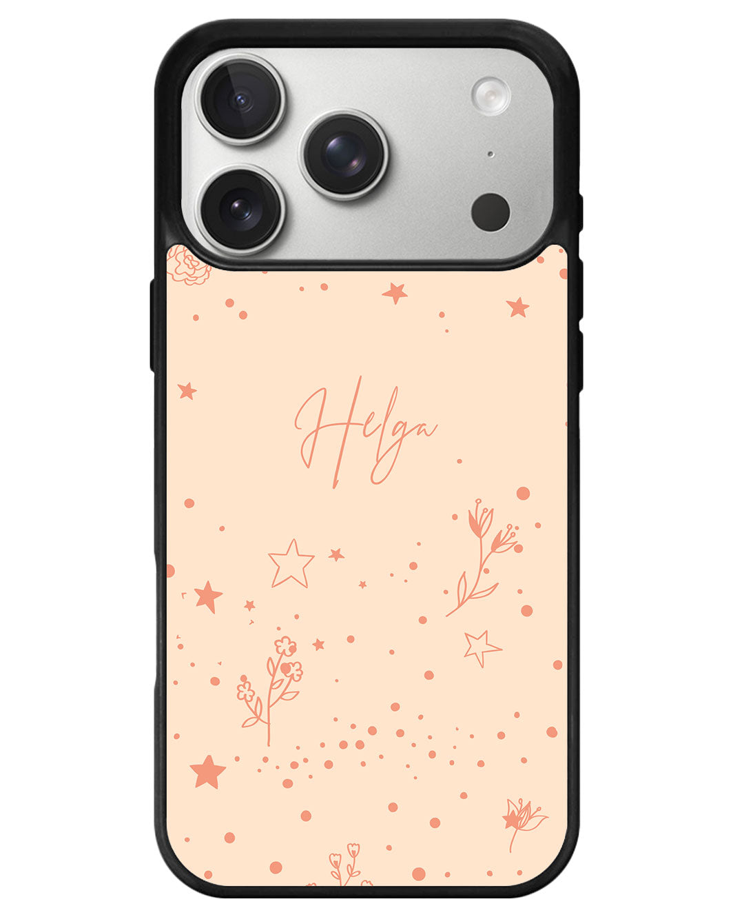 iPhone Avant-Gloss Grip Case - Coral Constellation